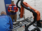 Xstress机器人使用X射线衍射技术大部分用于自动残余应力测量
