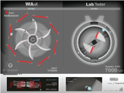 WAAT机器和一般试验机的图示