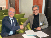 2Effe Engineering与Winoa签署合资协议(左：2Effe Engineering联合创始人兼首席执行官Gianpaolo MARCONI先生；右：威诺阿首席执行官Ramesh KRISHNAN先生)